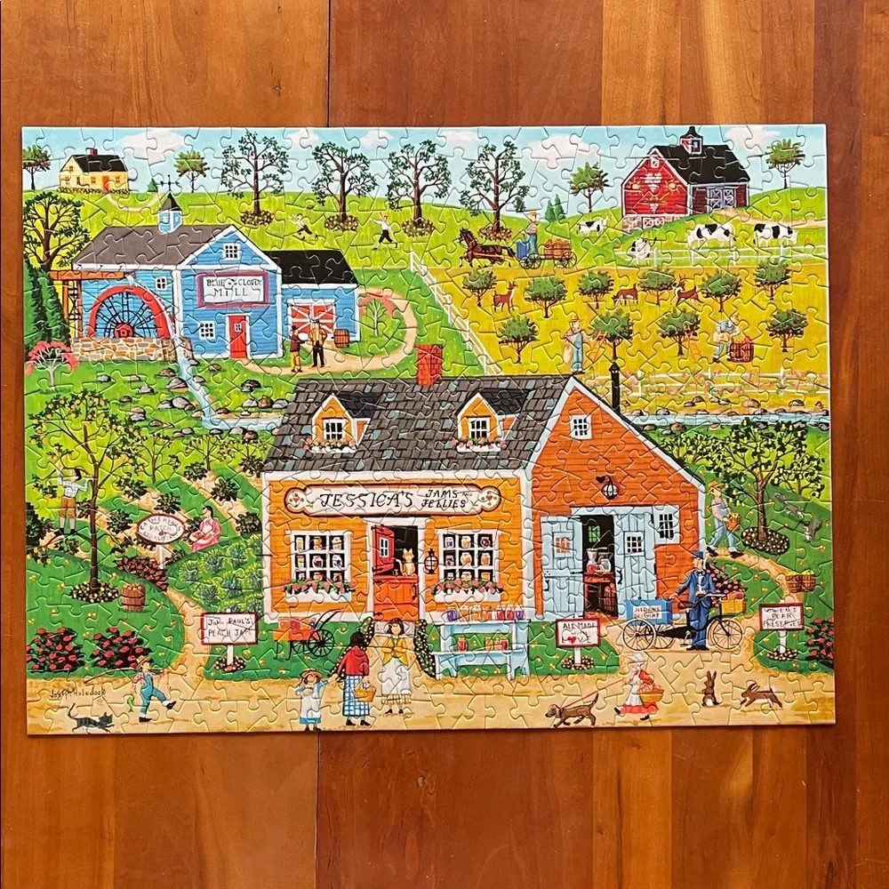 Bits and Pieces Jessica’s Jams and Jellies Jigsaw Puzzle - 500 Pieces - Picture 3 of 12